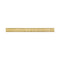 Gold Travertine Honed Dome Liner Trim Tile 1x12"